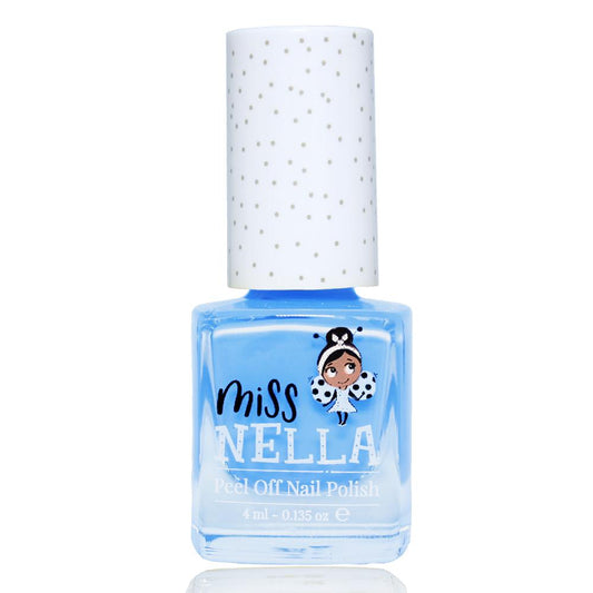 Miss Nella Peel off Nail polish made for children Blue Bell